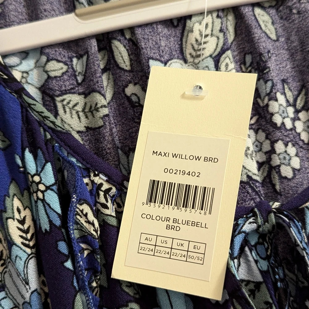 Avenue Aveology Maxi Dress Size 22/24. BEAUTIFUL ❤️ - Picture 6 of 12